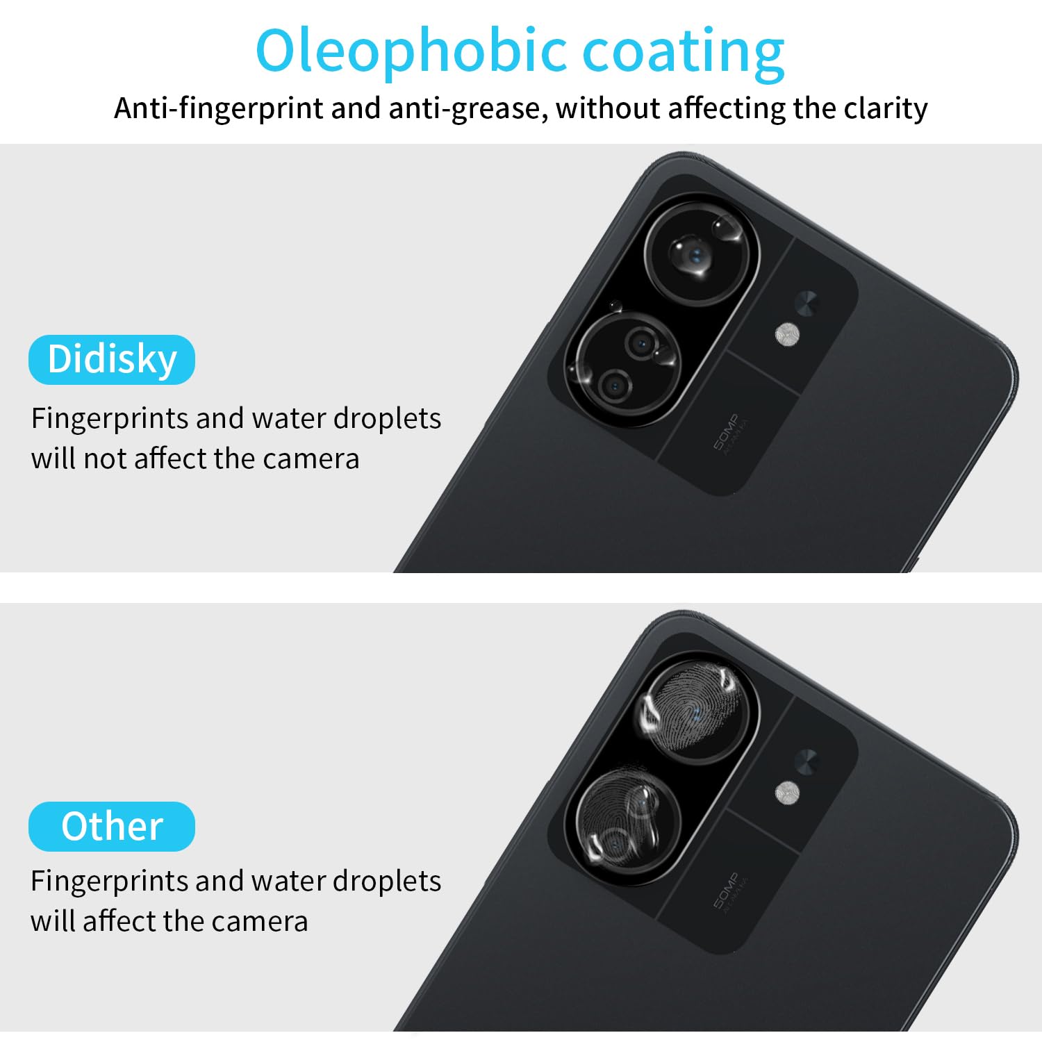Didisky Pellicola Protettiva in Vetro Temperato per Xiaomi Redmi Note 9, [2 Pezzi] Protezione Schermo [Tocco Morbido ] [Facile da Pulire] [Facile da installare] Trasparente