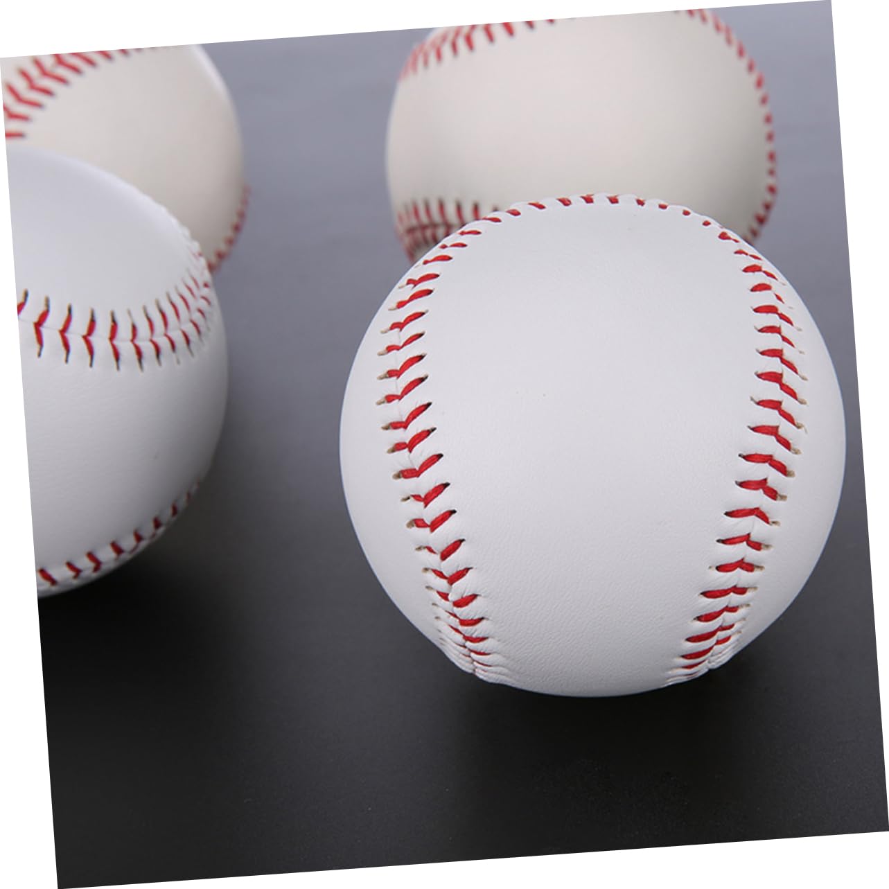 5 Piezas Béisbol Profesional para Entrenamiento Bola de PU Espuma y Resistente Compuesto para Adultos y Jóvenes Interior y Exterior