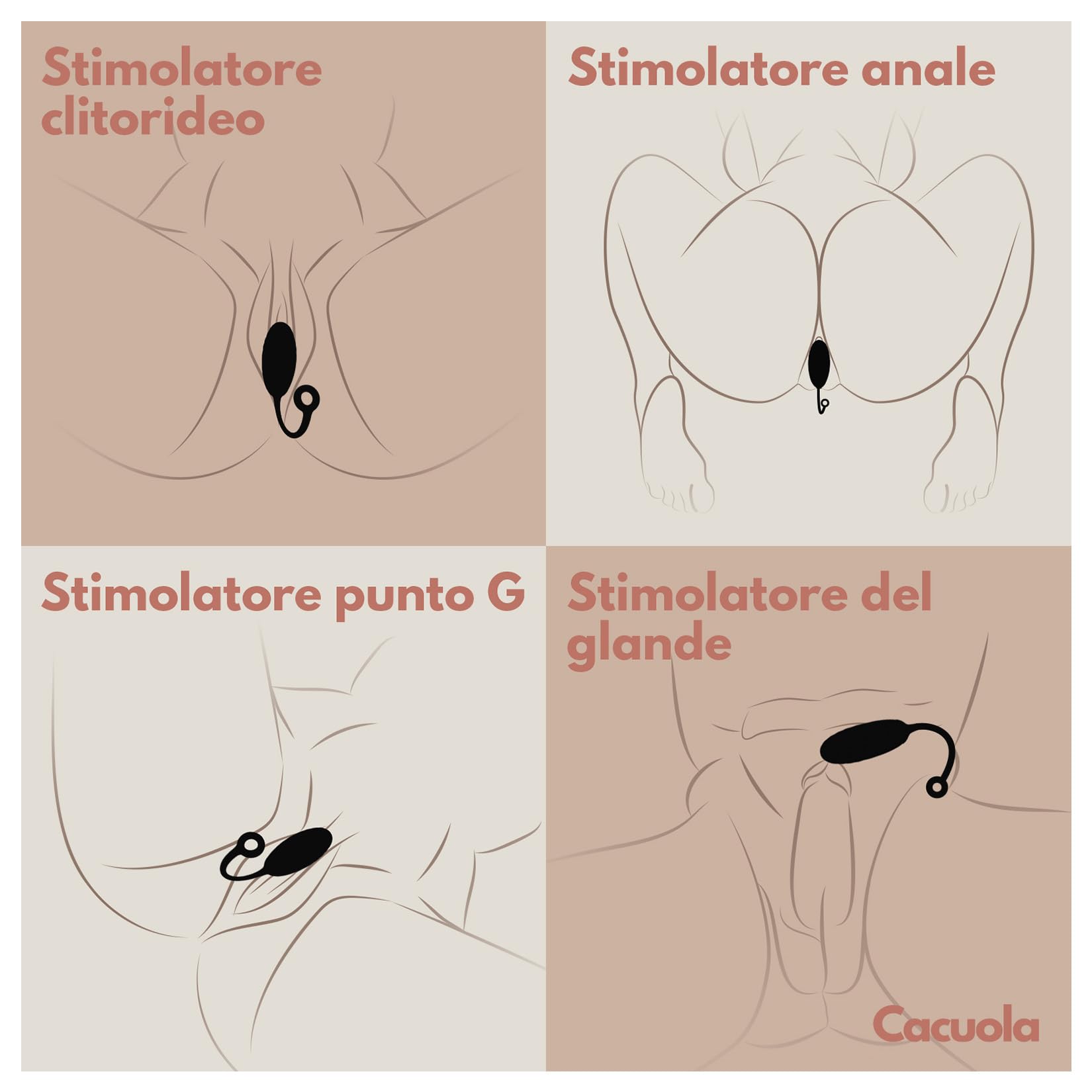 Sexytoysys Coppia Ovetto Vibrante Donna Telecomando, Vibratoreper Donna Punto G Squirting Modalità AI-Sync Wireless Sex Toys Giochi Erotiici per Coppia