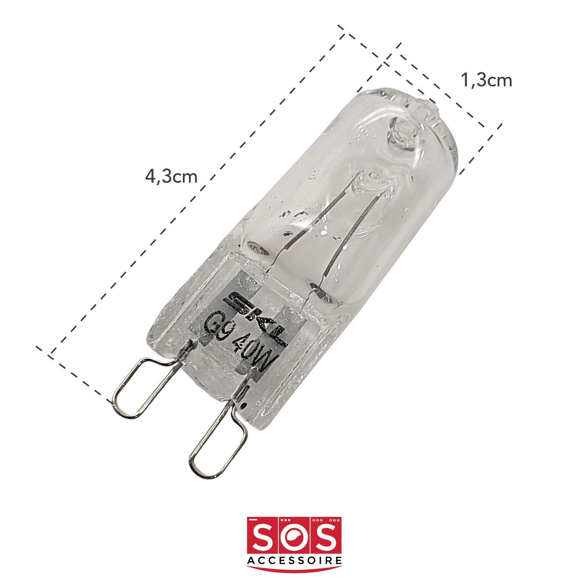 Lampada alogena G4 per forno 12V 20W lampadina per... – Grandado