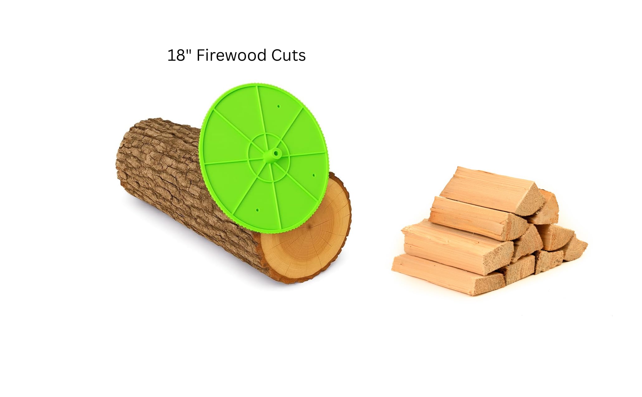 THE MINGO Marker Firewood Marking Wheel -Chainsaw Firewood Measuring Tool Marking - Measuring Marker - Mingo Marker Firewood Cutting Tools - Firewood Logging Tools - USA Made (18" Marking Wheel) — Amazon image 3