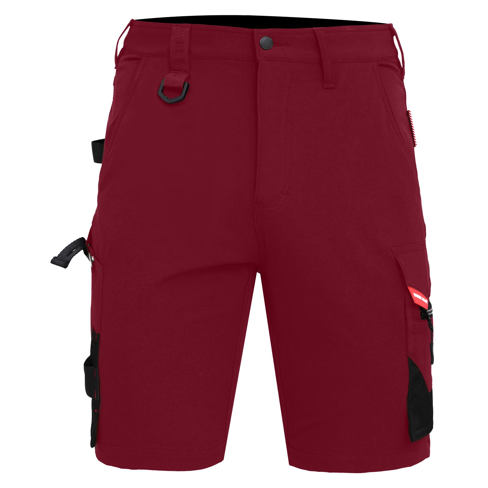 WORK IDEA Damen Slim-Fit Stretch Arbeitsshorts Strapazierfähige Eleganz für höchsten