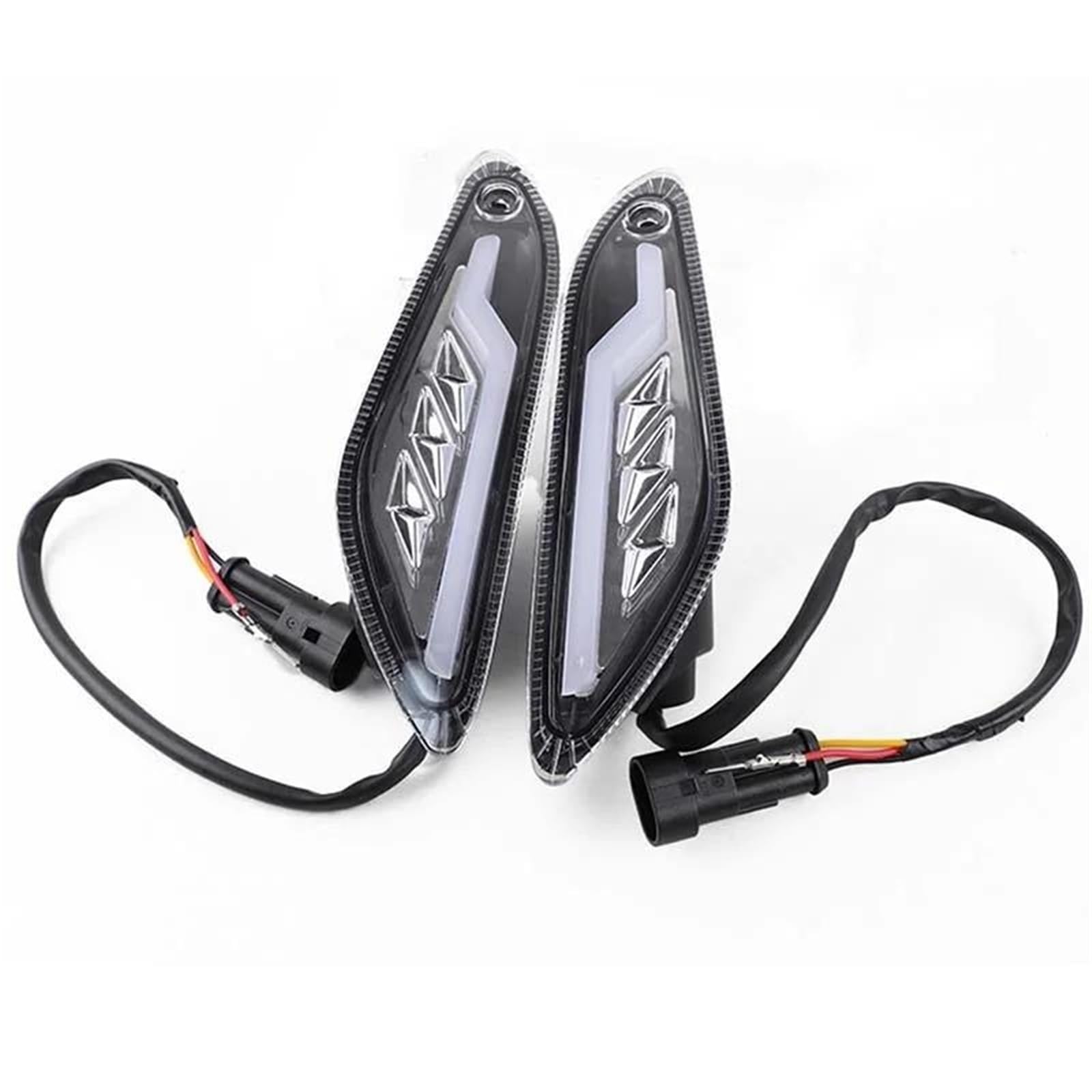 Moto Indicadores Intermitentes LED Para Motocicleta Para PIAGGIO Para Vespa Primavera 50 125 150 (2013-2023) Intermitentes Luz De Señal De Giro(Color1)