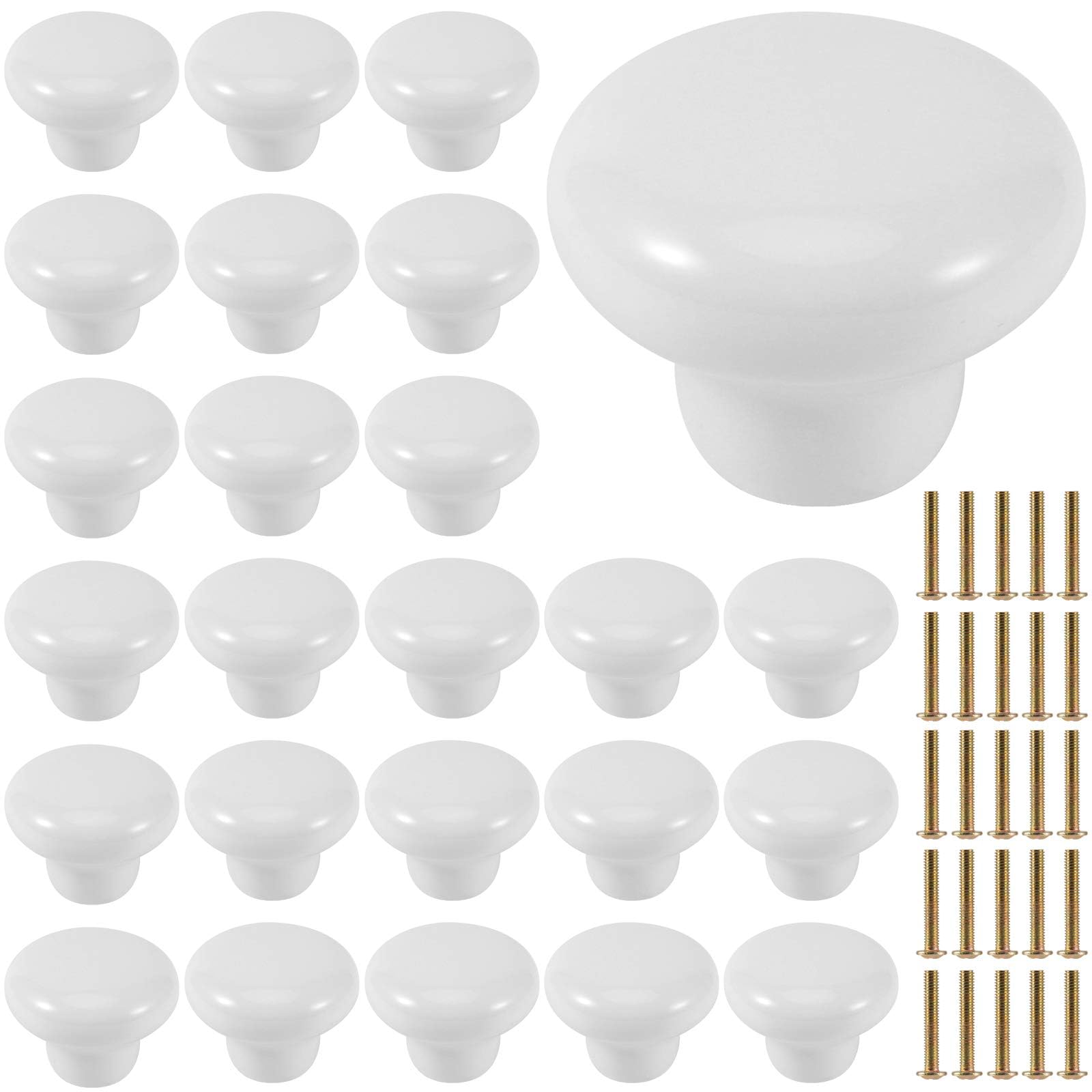 Boutons de placard en céramique pour illuminer votre cuisine et vos meubles anciens