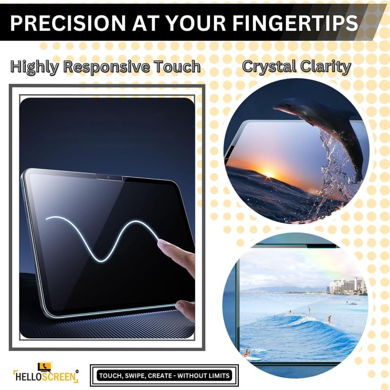 Image of Unbreakable Screen Protector Guard for Samsung Galaxy Tab S11 11 inch Tablet, |1 Pack| 9H Flexible PET Film, HD Clear, Anti-Scratch, Bubble-Free (Not a Tempered Glass)
