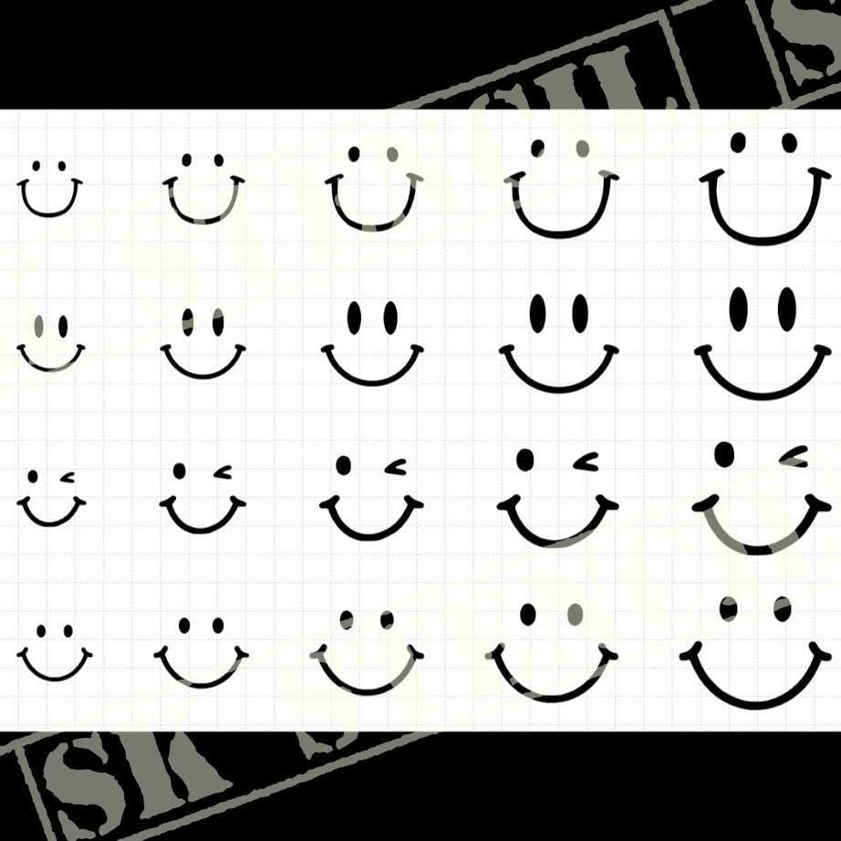 Amazon.co.jp: ステンシルシート N-112 スマイル ニコちゃん : 文房具  