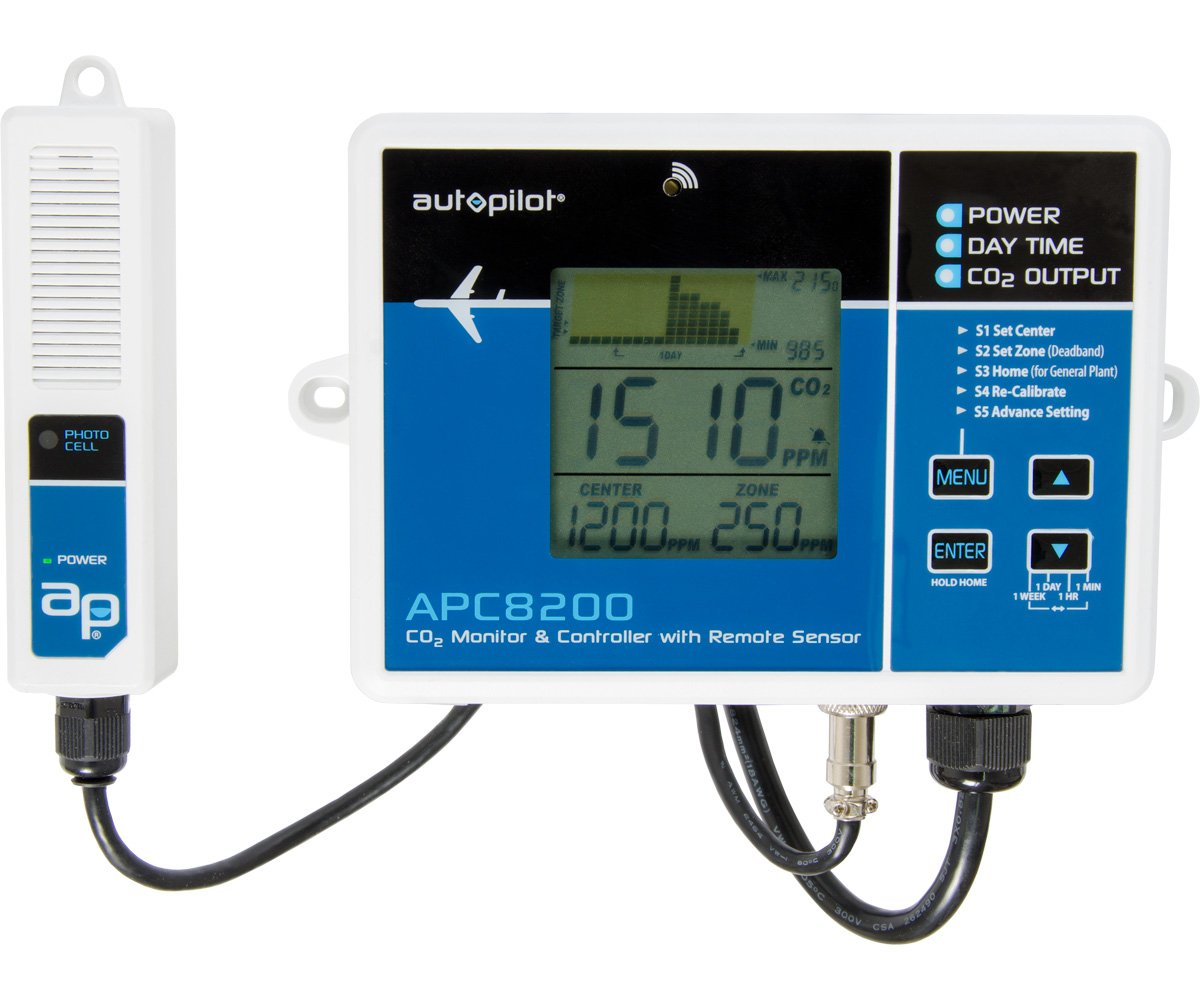 Autopilot CO2 Monitor & Controller w/15' Remote Sensor 2018 Model