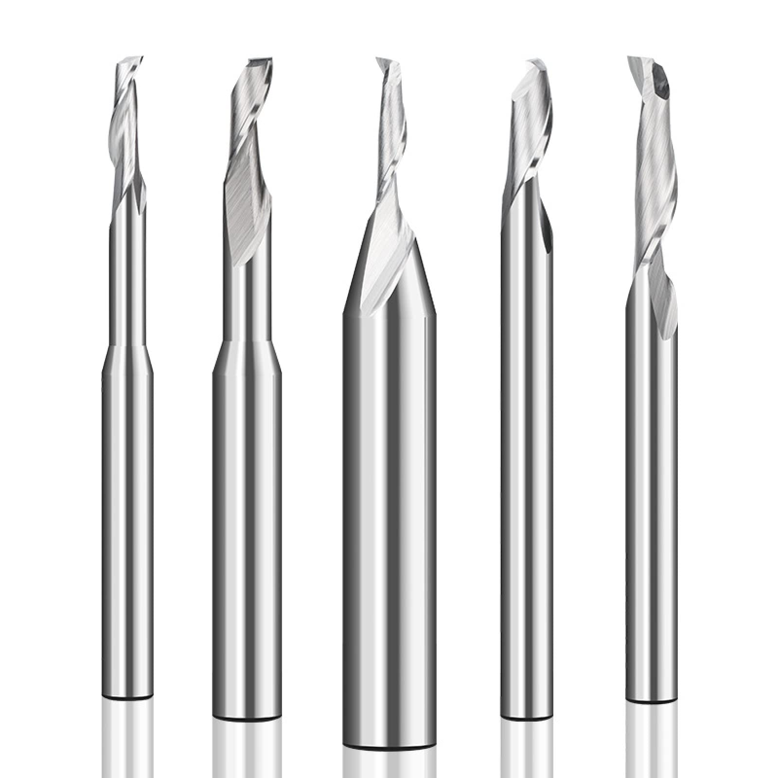5 * 4 Flauti CNC HSS Fine Fresa Fresa Set Punte Trapano 4-12 Mm