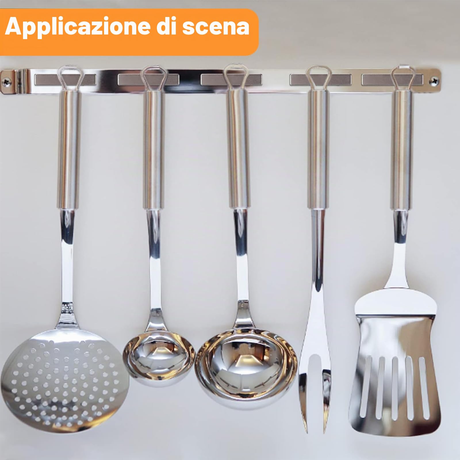 Magneti Potenti, Confezione da 16 Al Neodimio, Magneti Rettangolari 40x10x5mm, per Frigorifero, Lavagna Magnetica, Mobile da Cucina