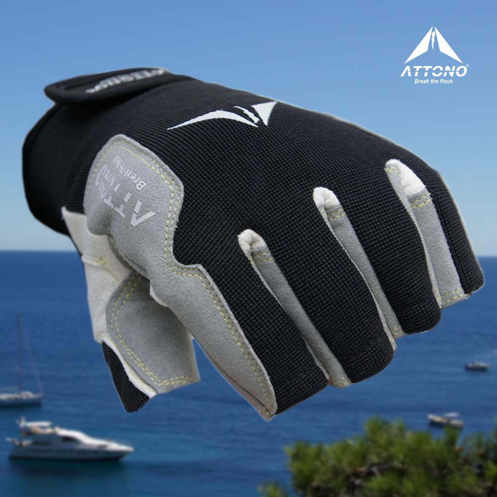 ATTONO Regatta Gants de voile d'été pour sports nautiques