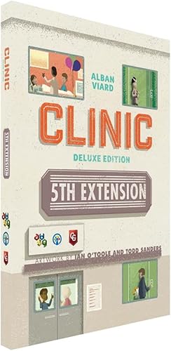 Miniatura 9 de Clinic Deluxe - Juego de mesa de estrategia, colocación de azulejos, 1-4 jugadores, mayores de 12 años, 60-150 minutos de tiempo de juego