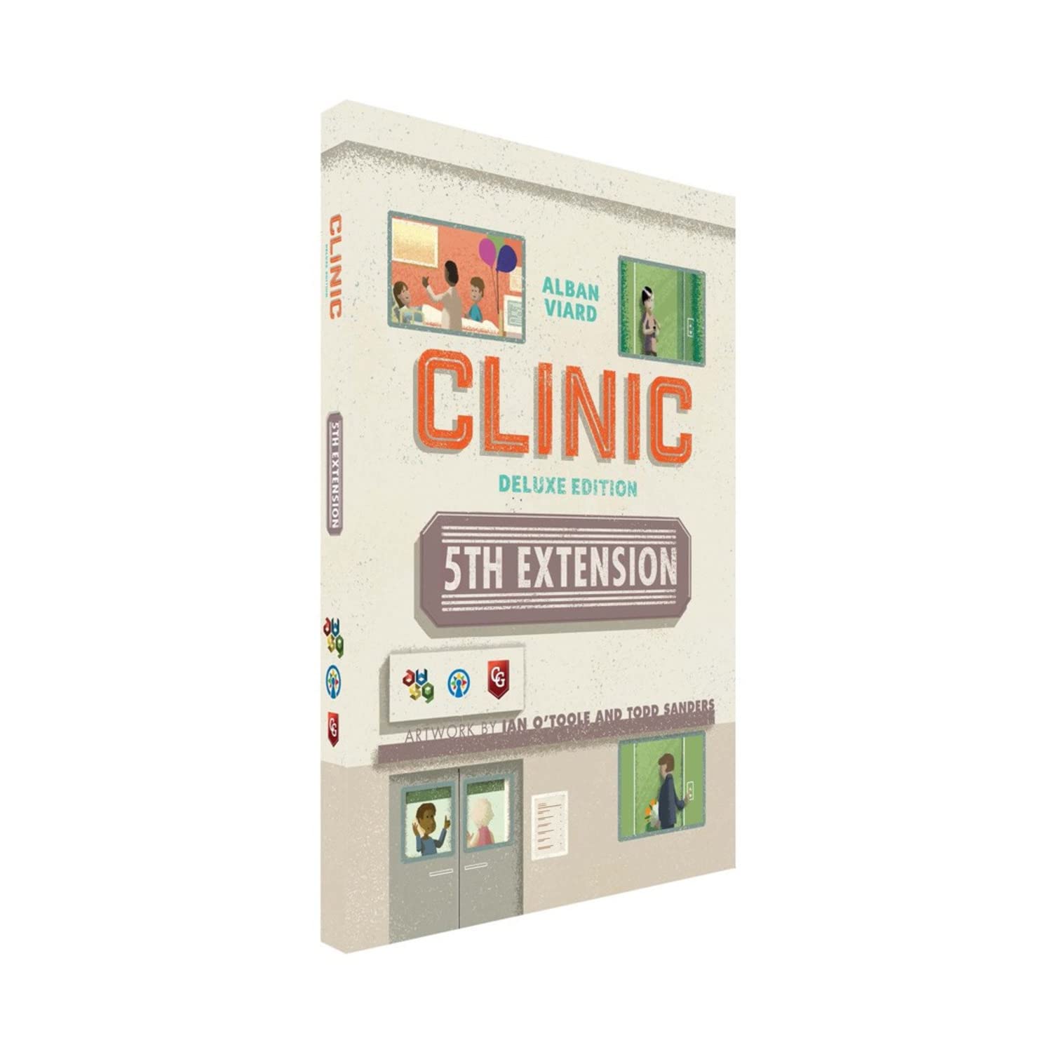 Capstone Games | Clinic Extension 5 | Board Game | Expansion | 1 to 4 Players Ages 14+