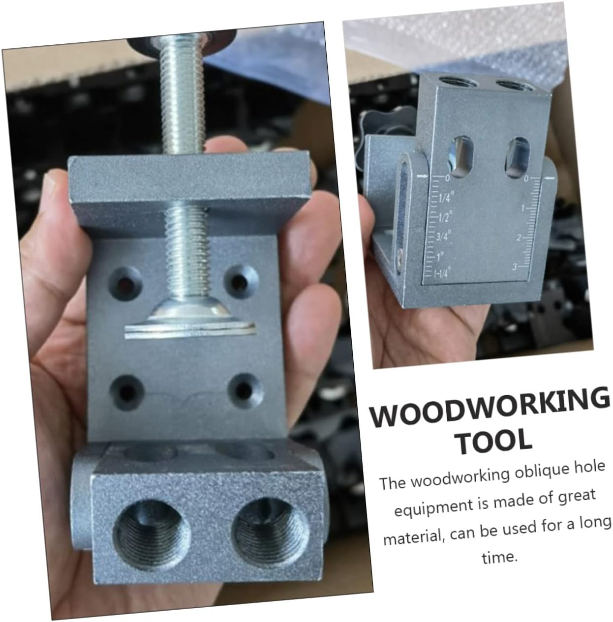 1set Inclined Positioner Clamps Efficient Woodworking Tool for Accurate Drilling and Positioning of Boards