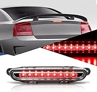 Vista 1 de Auto Dynasty Conjunto de luz trasera completa LED centro montaje alto 3ª tercera luz de freno de cola Compatible con Charger 2006-2010, carcasa