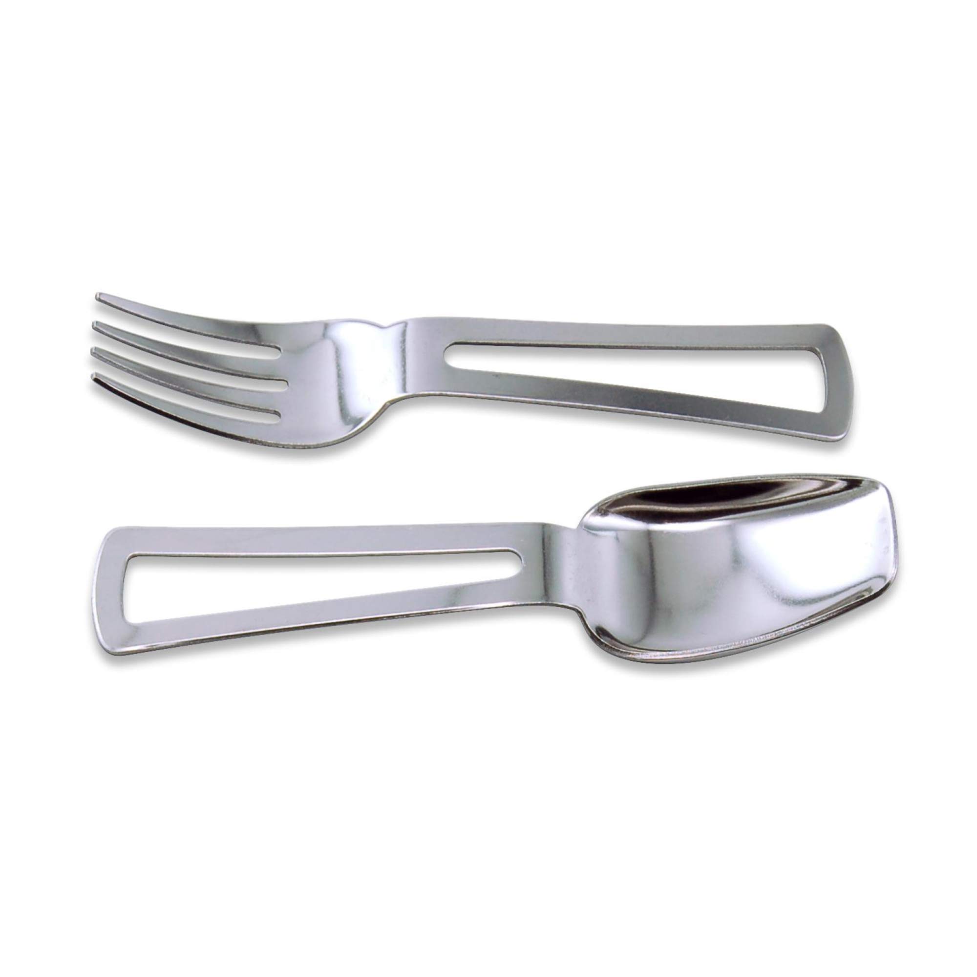 TB-Outdoor Le Baroudeur Couteau pliant (fourchette, cuillère, housse) Kaki