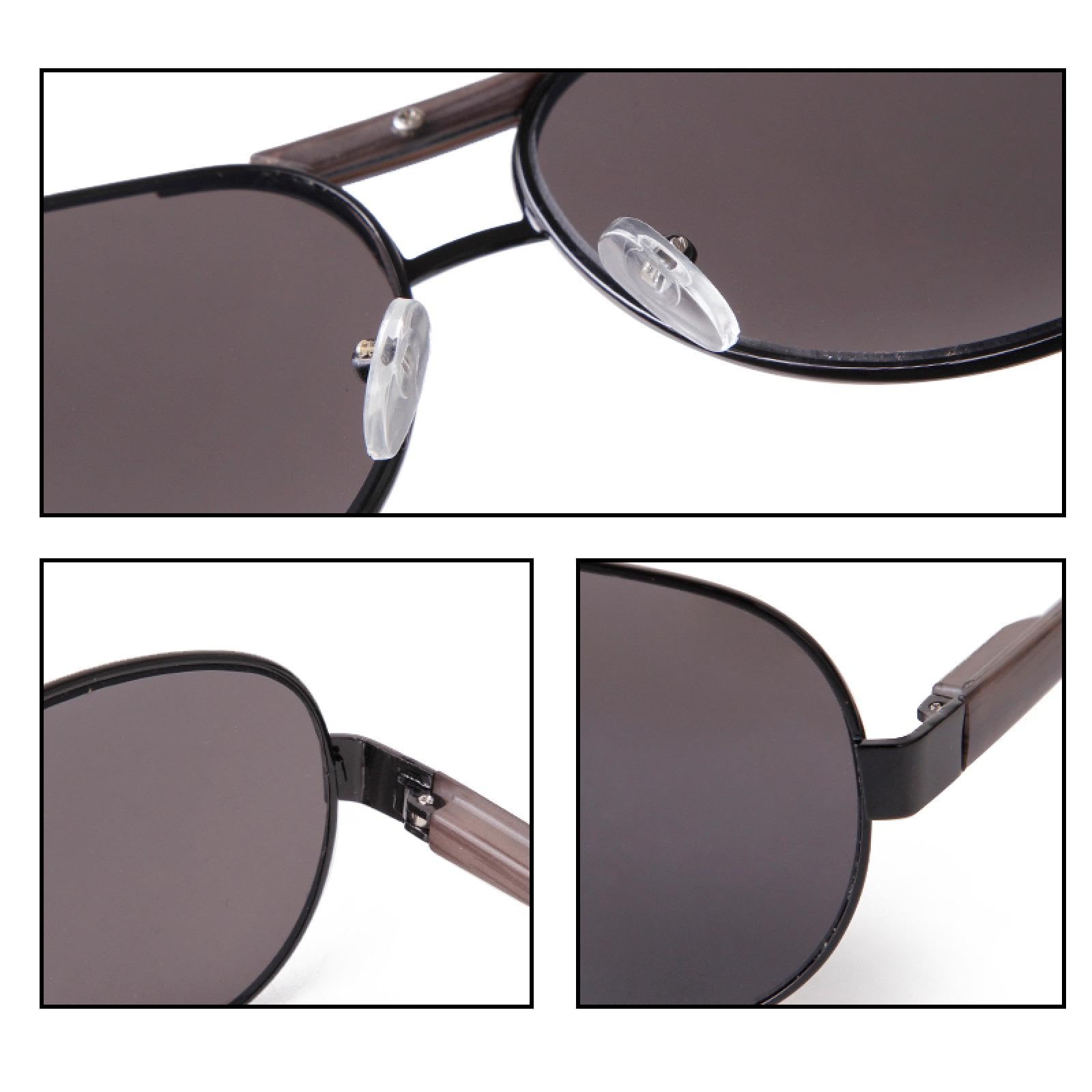 Klasyczne okulary przeciwsłoneczne Avaition Oversized Retro damskie męskie okulary przeciwsłoneczne Gradient UV400 fałszywe drewniane zauszniki okulary przeciwsłoneczne (C4)
