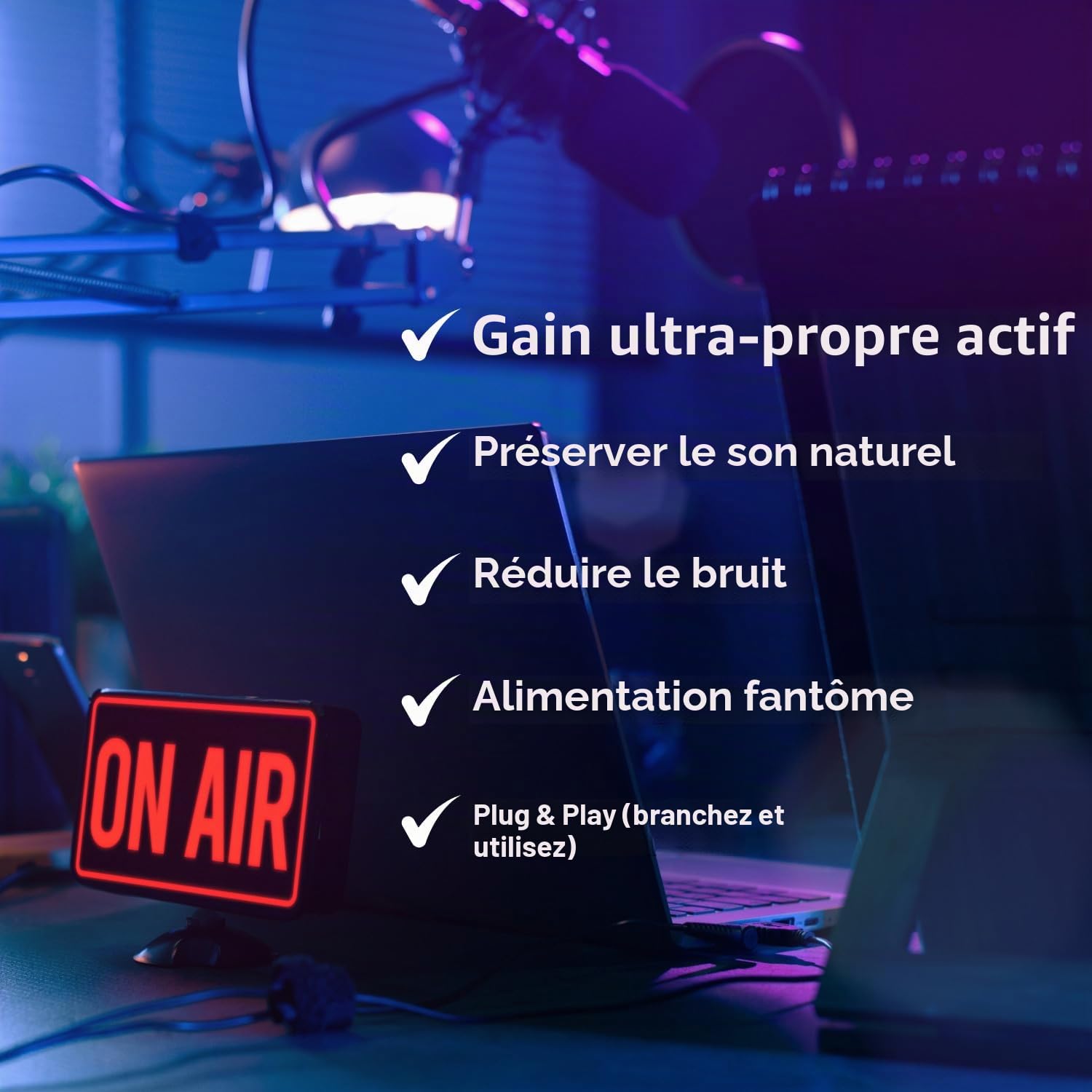 Cloud Microphones - Cloudlifter CL-1 Mic Activator - Gain de préampli Micro Ultra-Propre - Fabriqué aux États-Unis