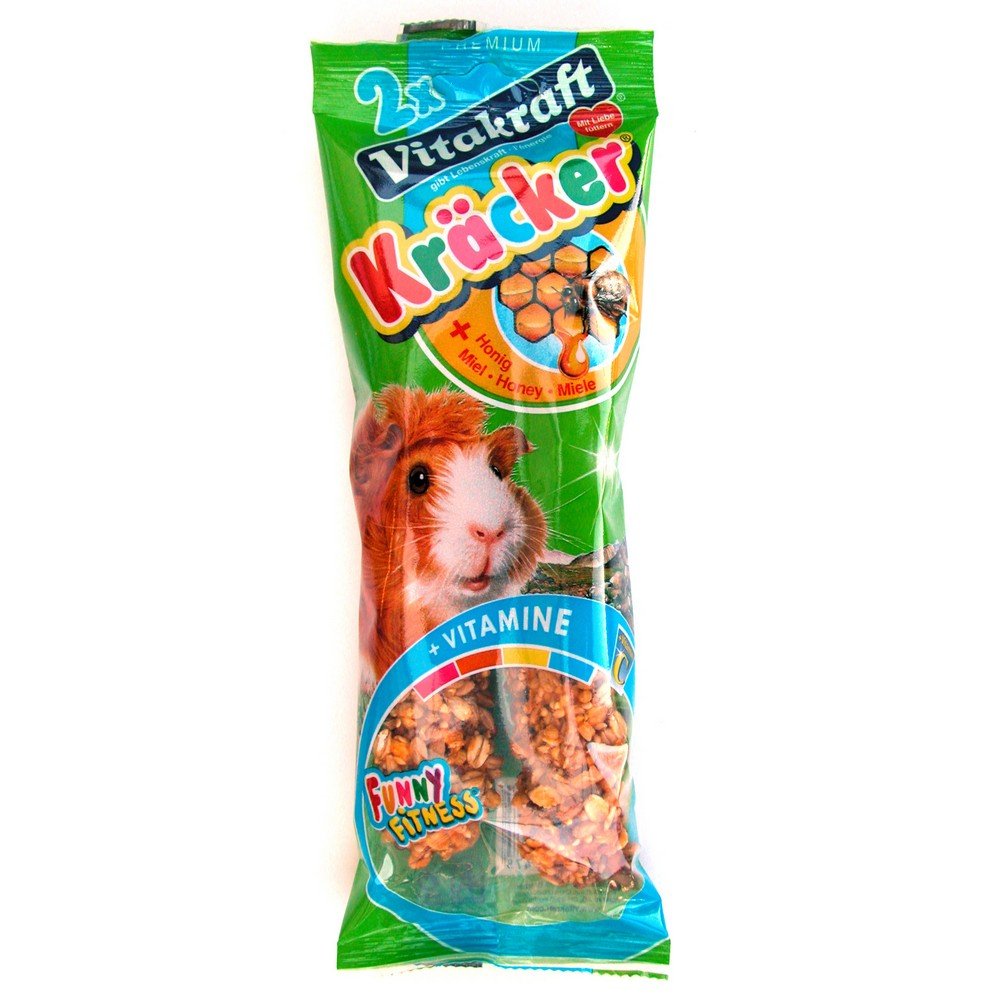 10 x Vitakraft Kracker Guinea Pig Honey-spelt Stick