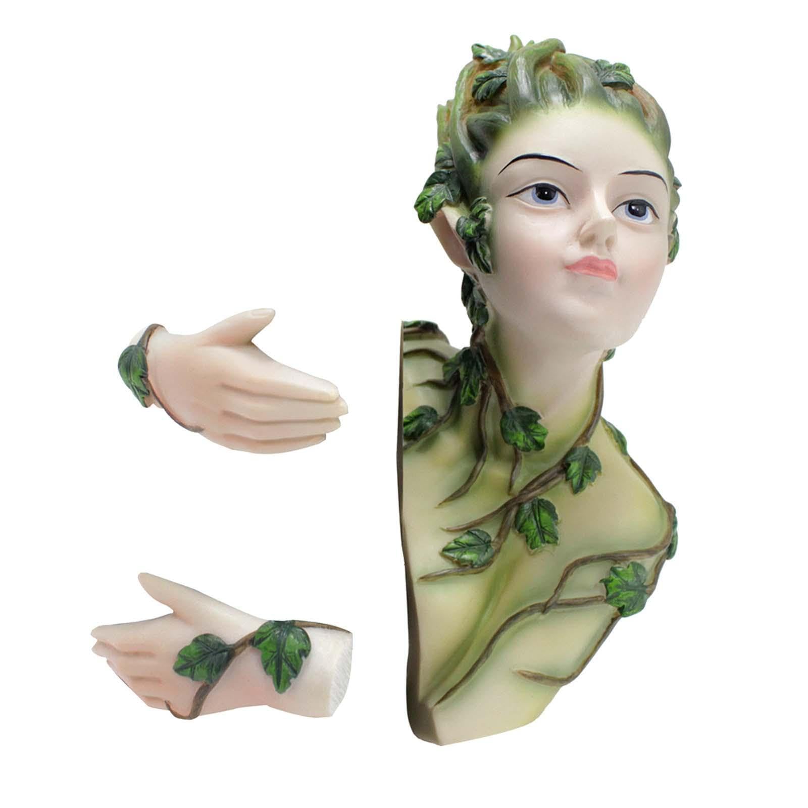 mophrati Elf Tree Hugger Hanging Statue For Party Decor Premium Resin