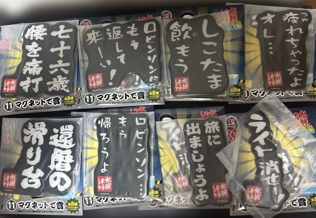 Amazon.co.jp: 水曜どうでしょうエンタメくじ ⑪マグネットで賞 8種