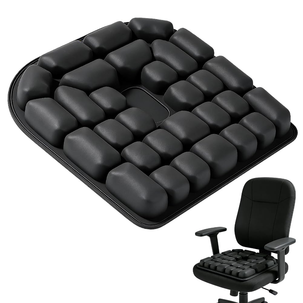 Coussin de coccyx antidekubitus idéal pour le confort au bureau et en voiture