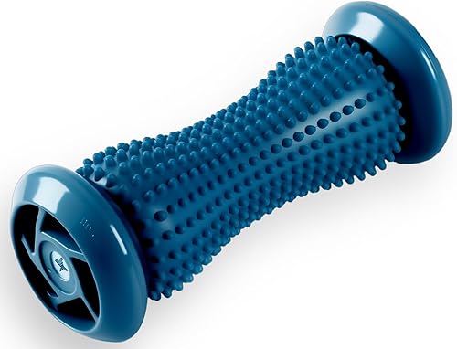Rodillo masajeador manual de pies para alivio de la fascitis plantar, rodillo portátil de masaje muscular de tejido profundo para dolor de arco de