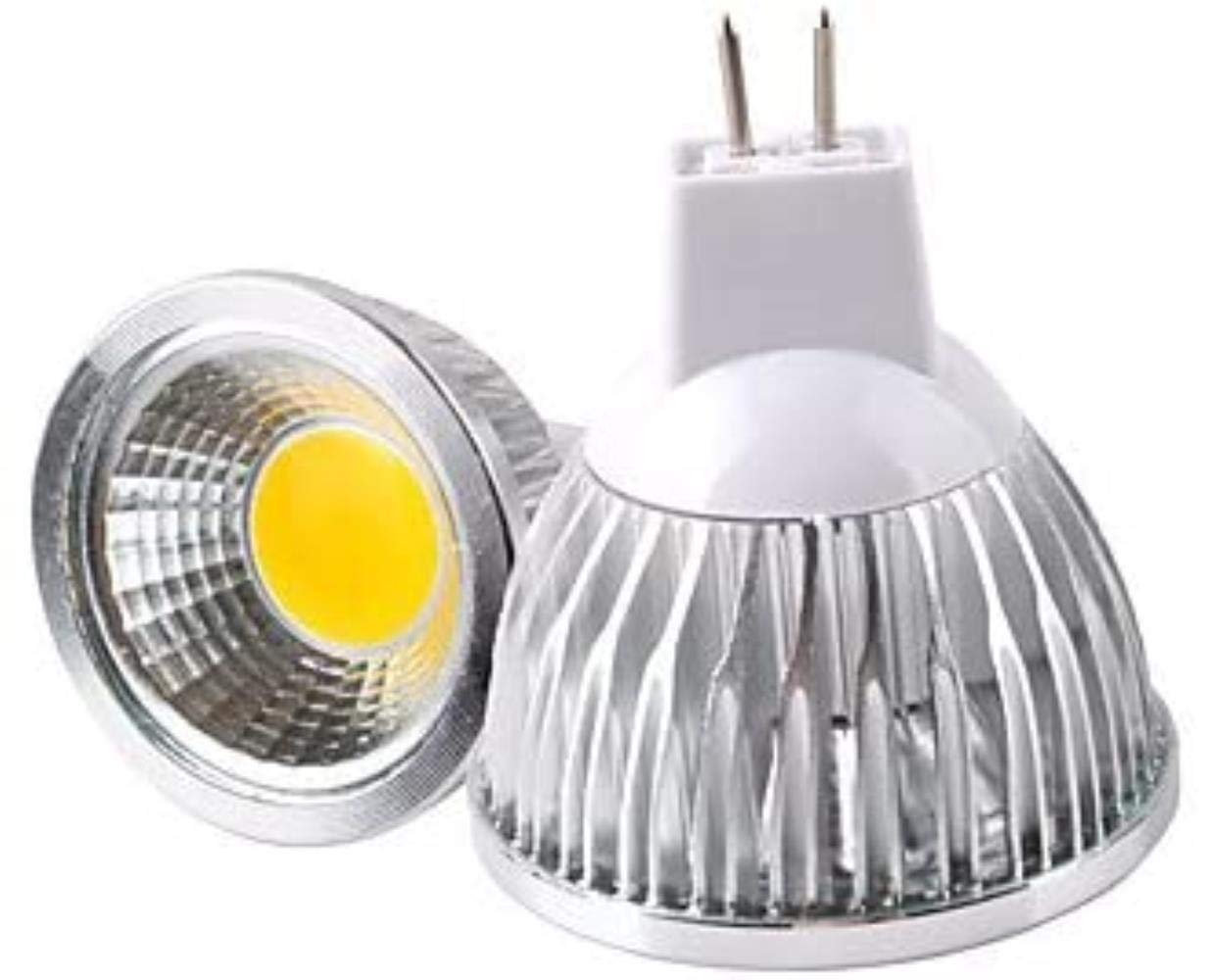 MR16 Pin Dimming-Lampe (5-Pack) (Color : 7w-warm white)