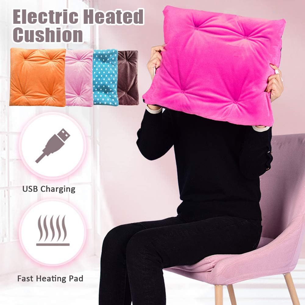 usb heated pillow