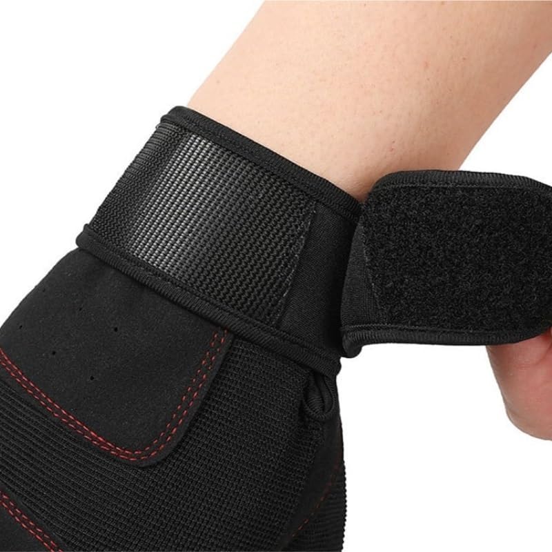 Anti-Slip Fitness Half Finger Nylon Gloves Horizontal Bar Training Breathable Sports