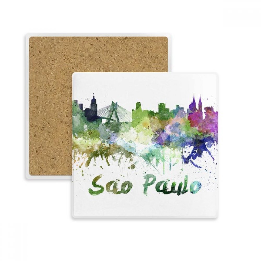 Coaster Sao Paulo dessous de verre pierre absorbante
