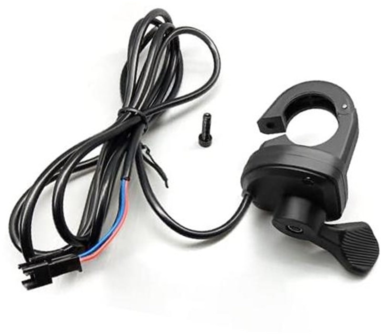 Acceleratore a pollice for bicicletta elettrica Connettore impermeabile SM a 3 pin Parti e accessori for bici elettriche Scooter EBike Controllo del pollice per monopattino elettrico(BLACK SM