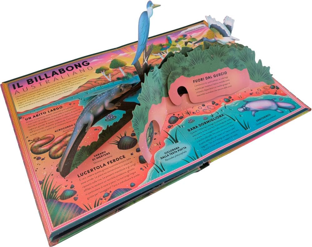 L'incredibile pop-up degli anfibi e altri e altri animali delle terre umide. Ediz. a colori