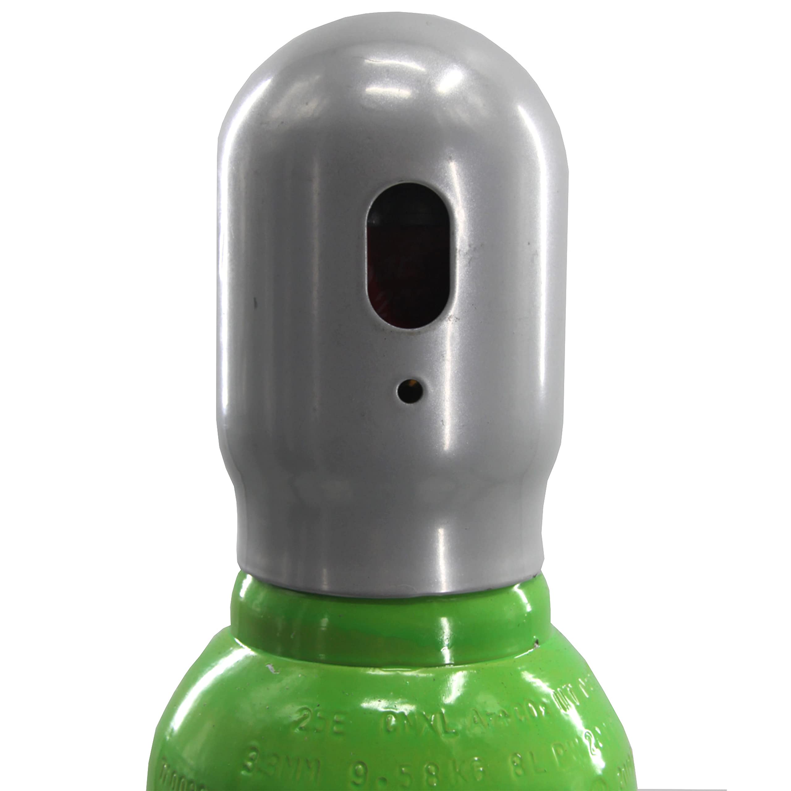 Argon/CO2 Mix bombola di gas 8 l, 150 bar, riempita con mini riduttore di pressione Argon/CO2, 2 manometri e regolazione precisa della pressione del gas, set di bombola di gas di alta qualità per
