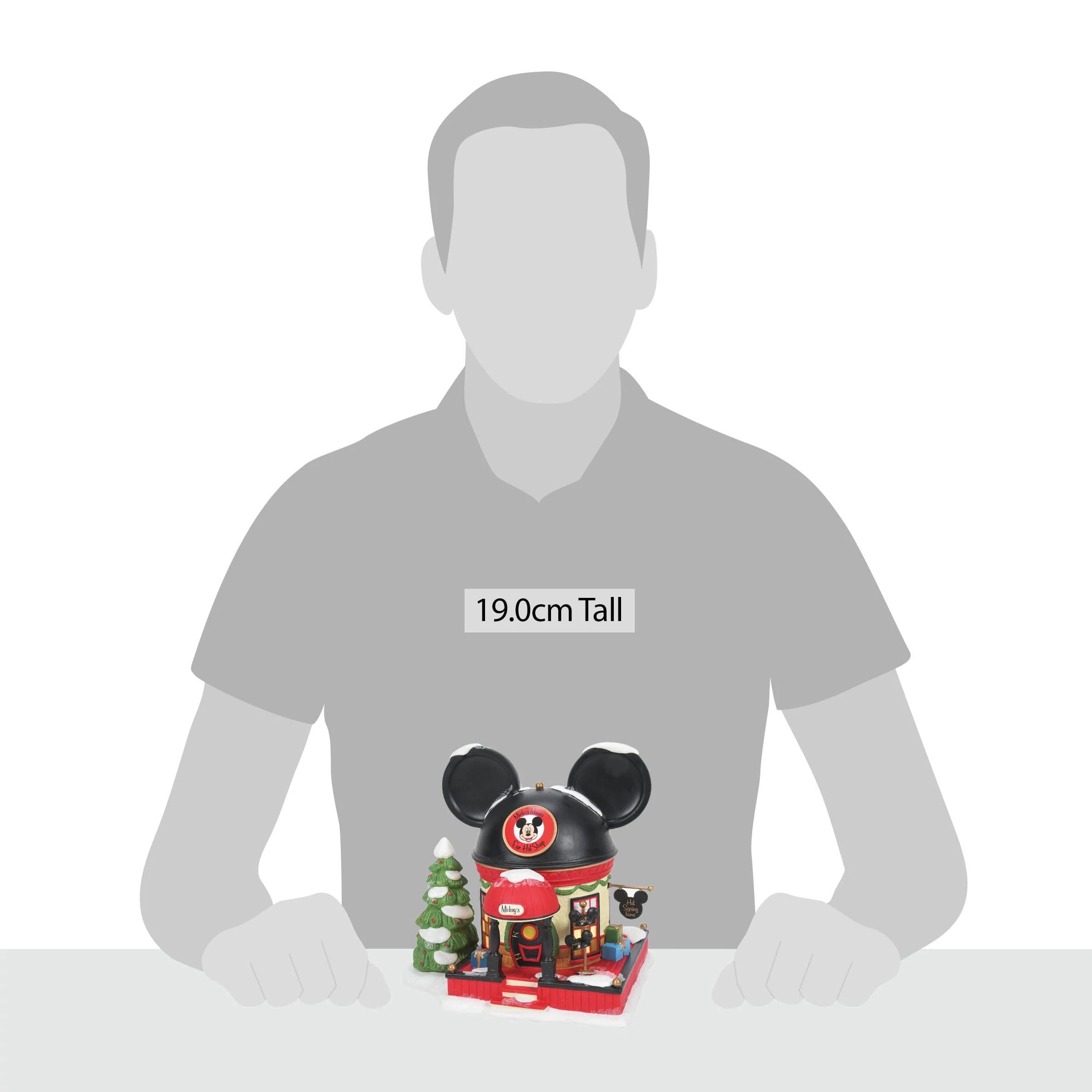 Amazon.com: Department 56 Disney Village Mickey Mouse Ear Hat Shop