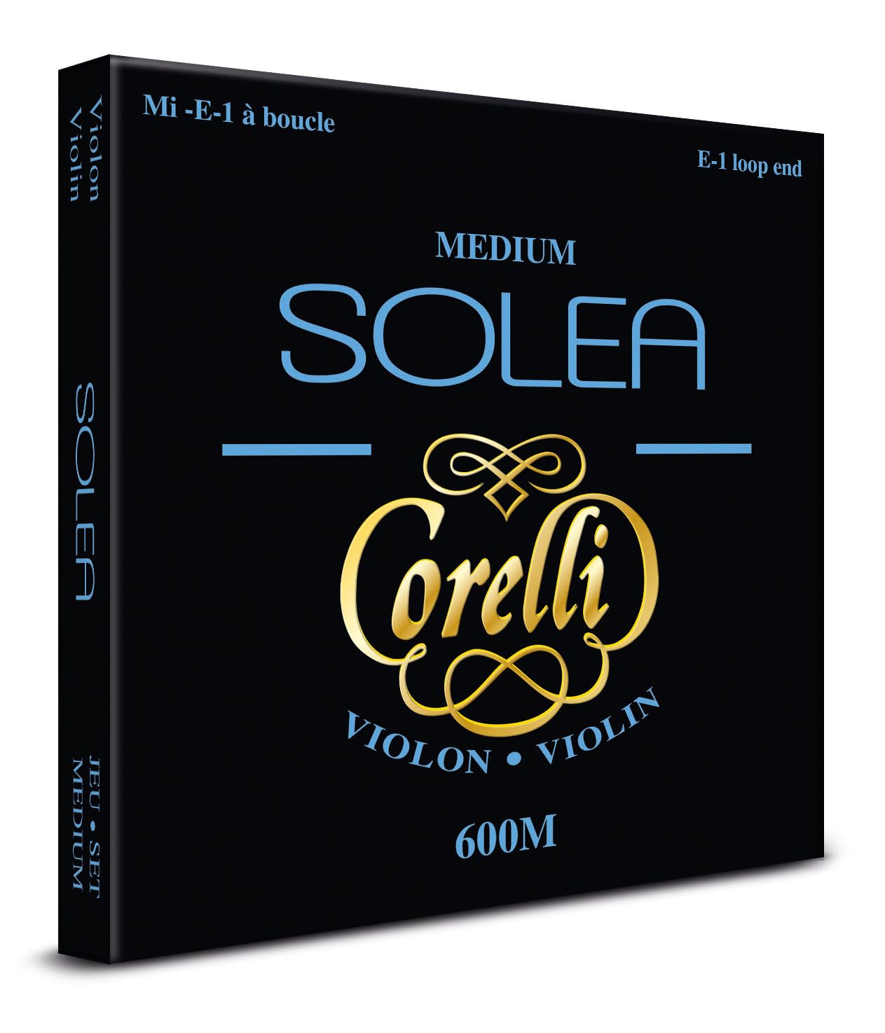 Corelli, Corde per violino Solea, Set E con pallino 600M