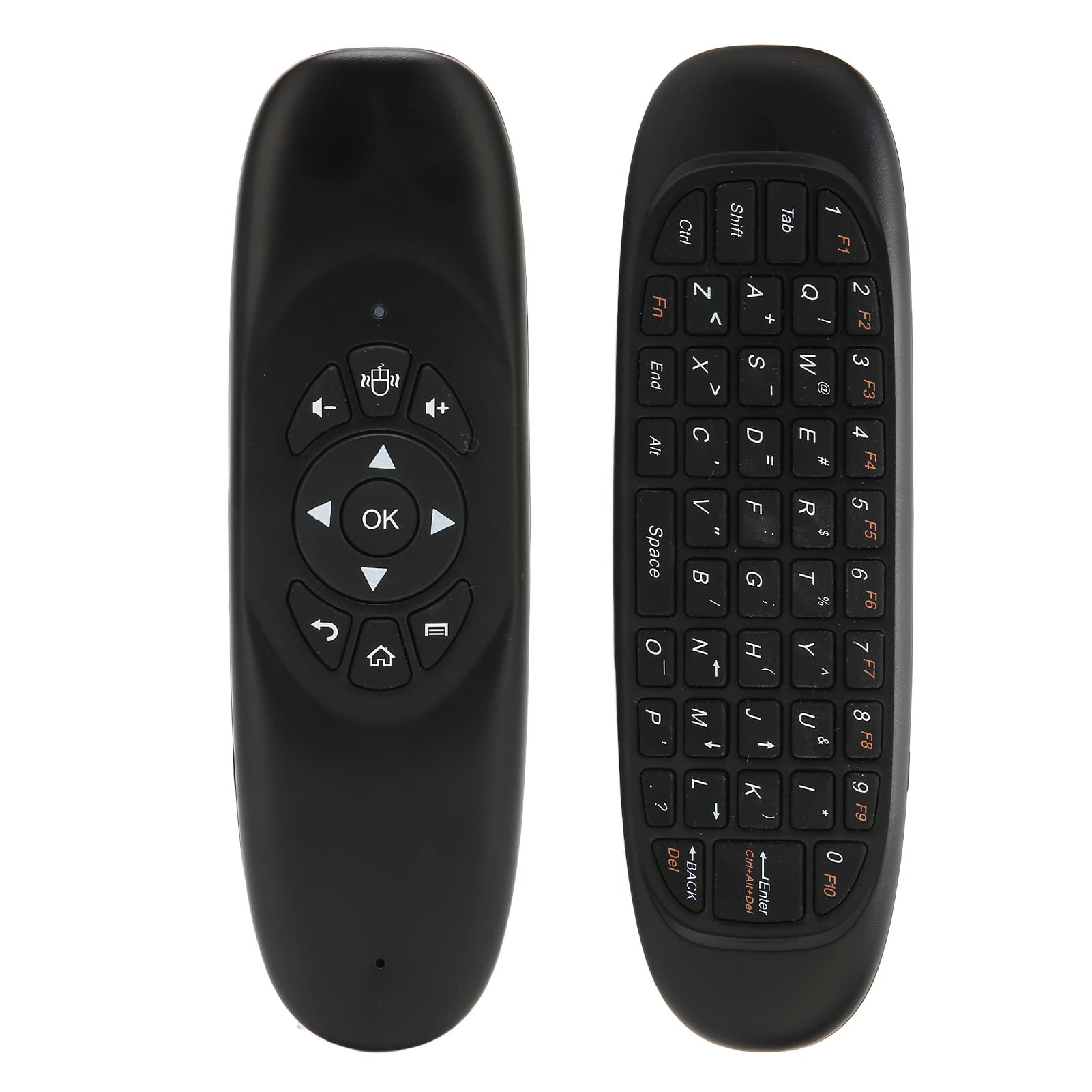Universal TV Remote Air Mouse, 2.4GHz Mini Fly Mouse Keyboard and Remote Control with USB Receiver Full Keyboard, Intelligent Anti Shake for PC Computers Smart Computers