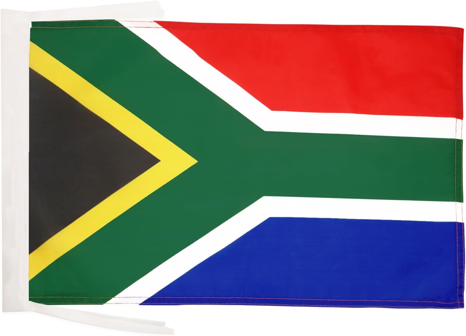 AZ FLAG - South Africa Flag - 18'' x 12'' - Light Polyester South African Small Banner with Two Cords - 18x12 in - 45x30 Cm