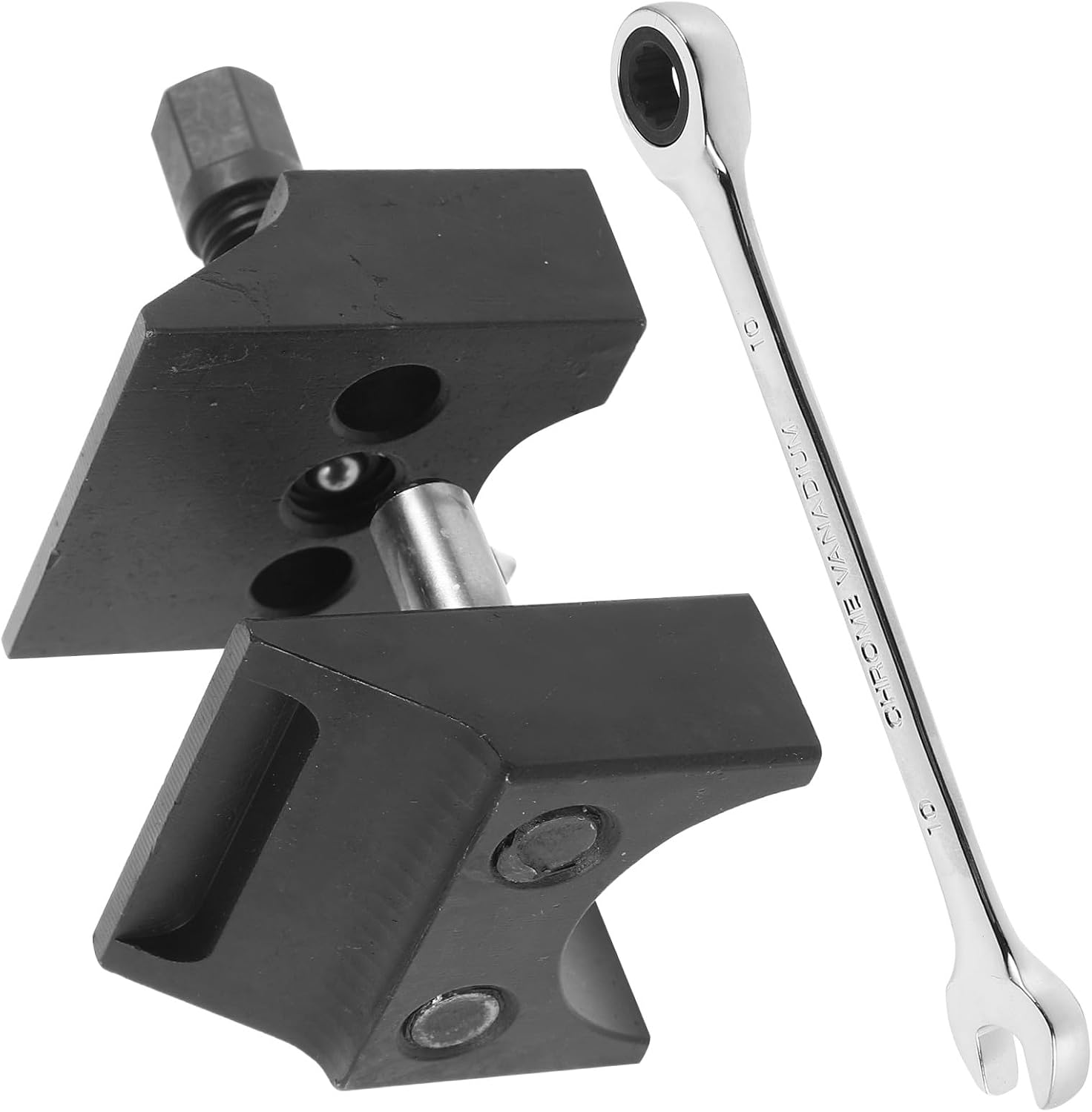 Healeved Universal Suspension Strut Spreader Tool Double-Ended Hub Steering Splitter with Wrench for Car Suspension Repair and Shock Absorber Removal
