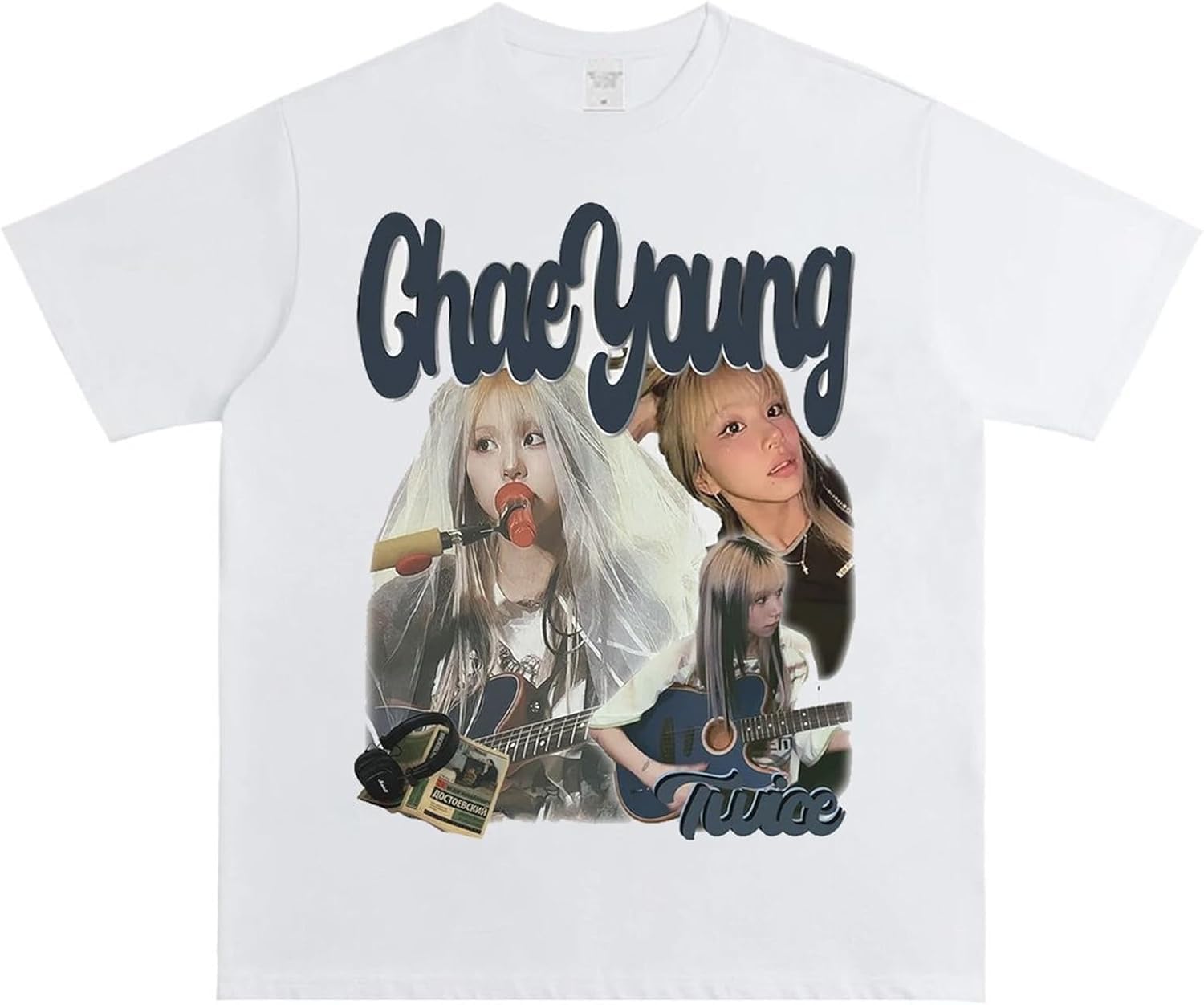 Amazon.co.jp: [秋会] chaeyoung TWICE チェヨン Tシャツ トゥワイス