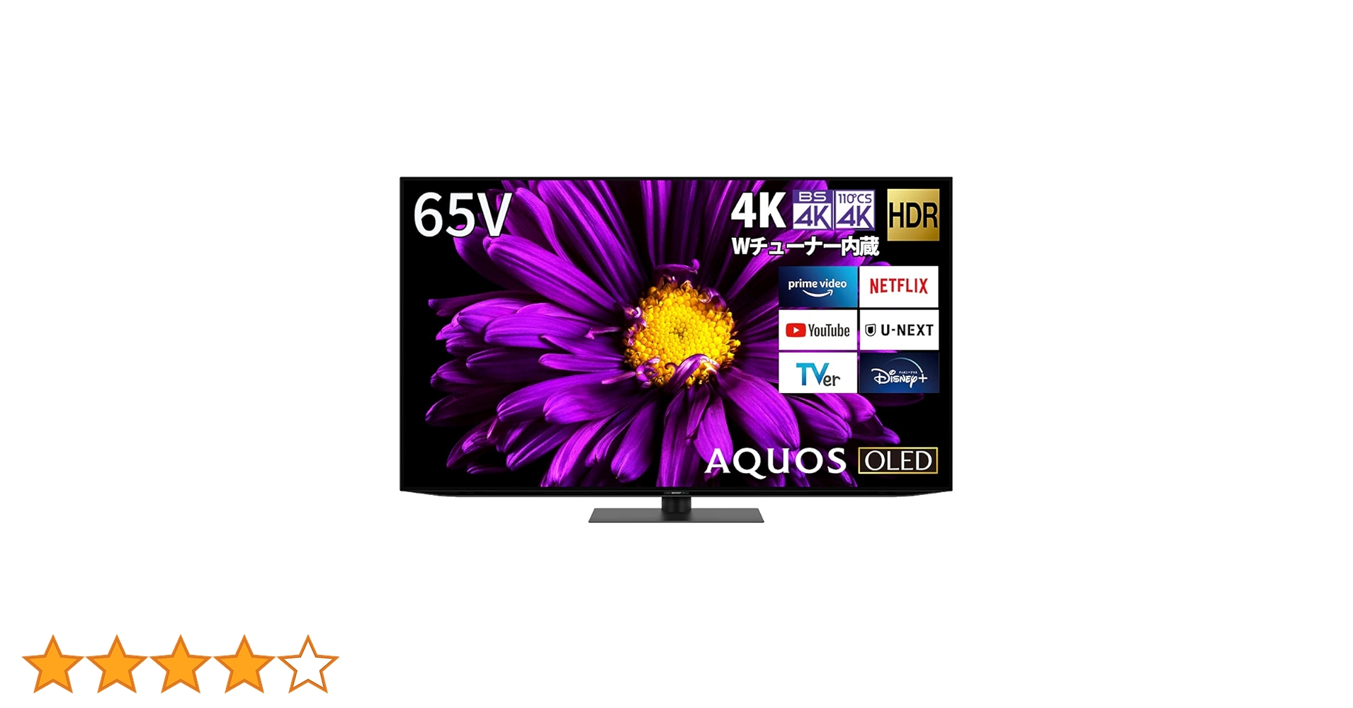 Amazon | シャープ 65V型 有機EL テレビ AQUOS OLED 4T-C65DQ1