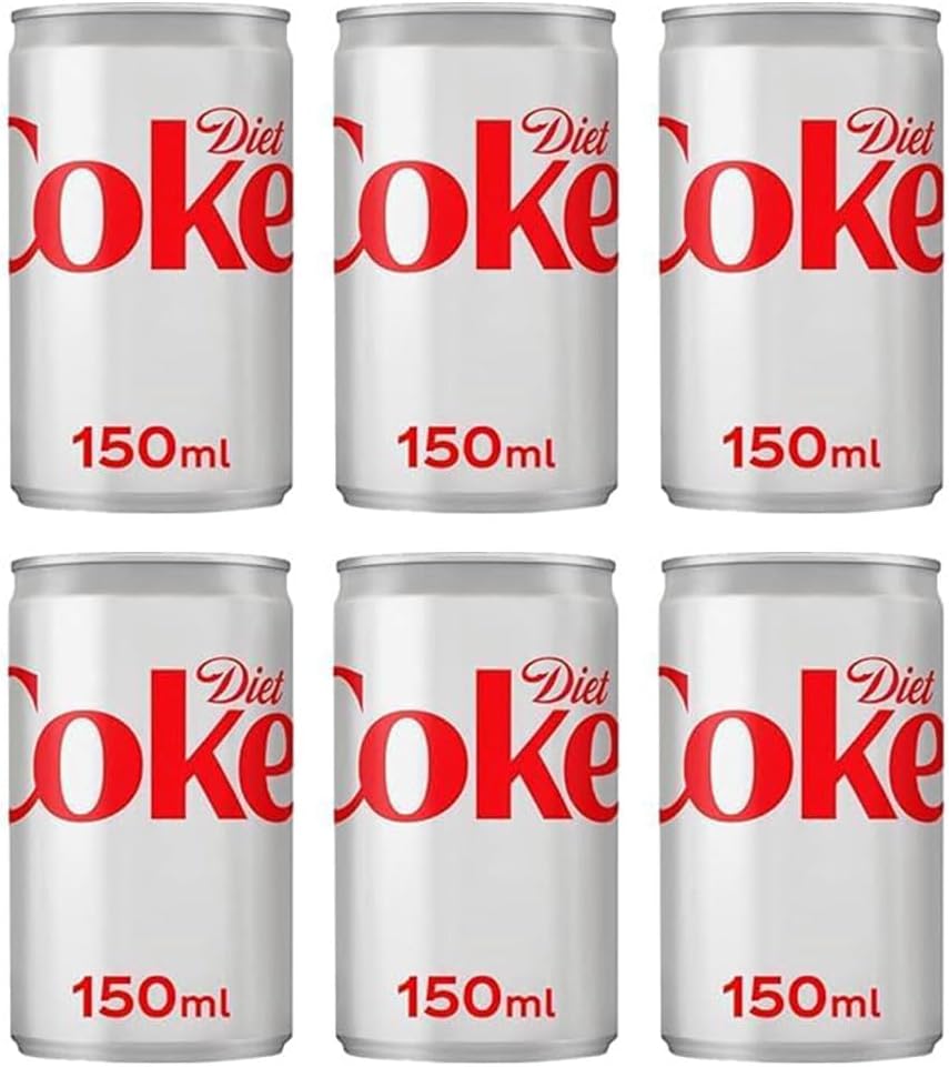Mini Soft-Drink Cans Stunning In Exciting Pack of 6 To Satisfy Your Soda Cravings Sold By VR Angle