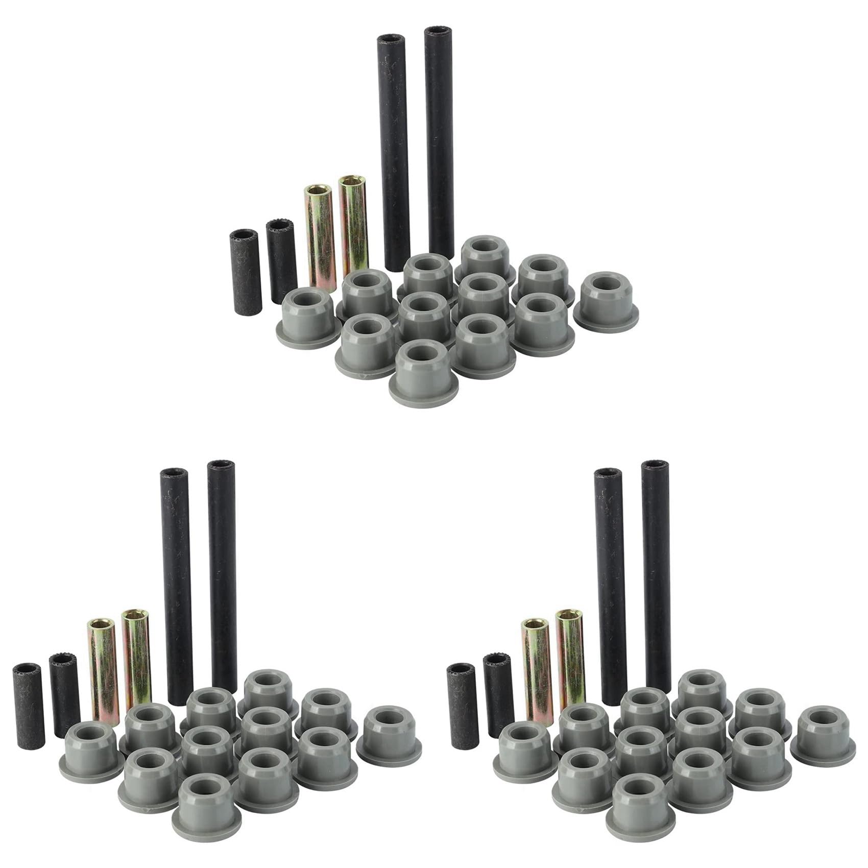3Set Anteriore Inferiore Molla/Anteriore Superiore Braccio di Controllo Boccola Manicotto Kit di Riparazione per Club Car Precedent Golf Cart 102289901