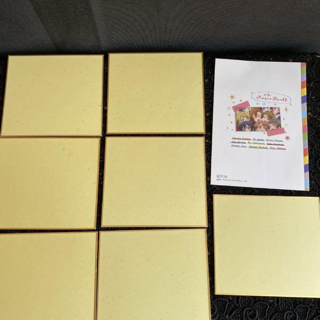 ひなビタ♪ ミニ色紙3枚 しおり ポストカード ステッカー ひなビタ