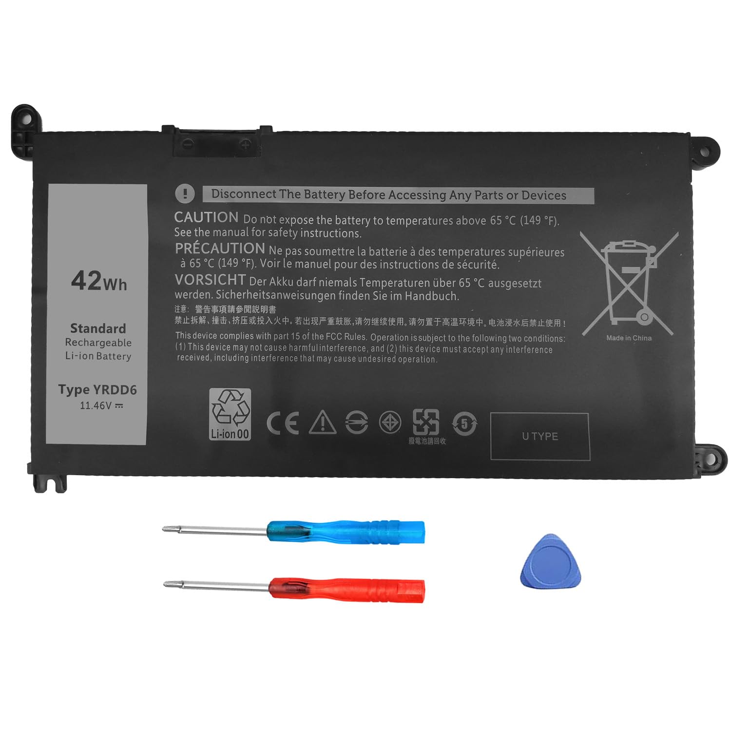 Amazon.com: YRDD6 Battery for Dell Inspiron 15 3000 Series 3583