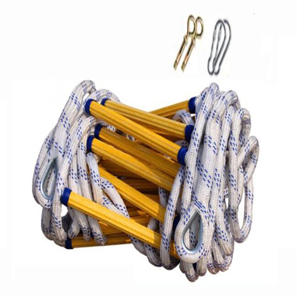 Buy Emergency Fire Escape Rope Ladder Flame Resistant Fire Safety