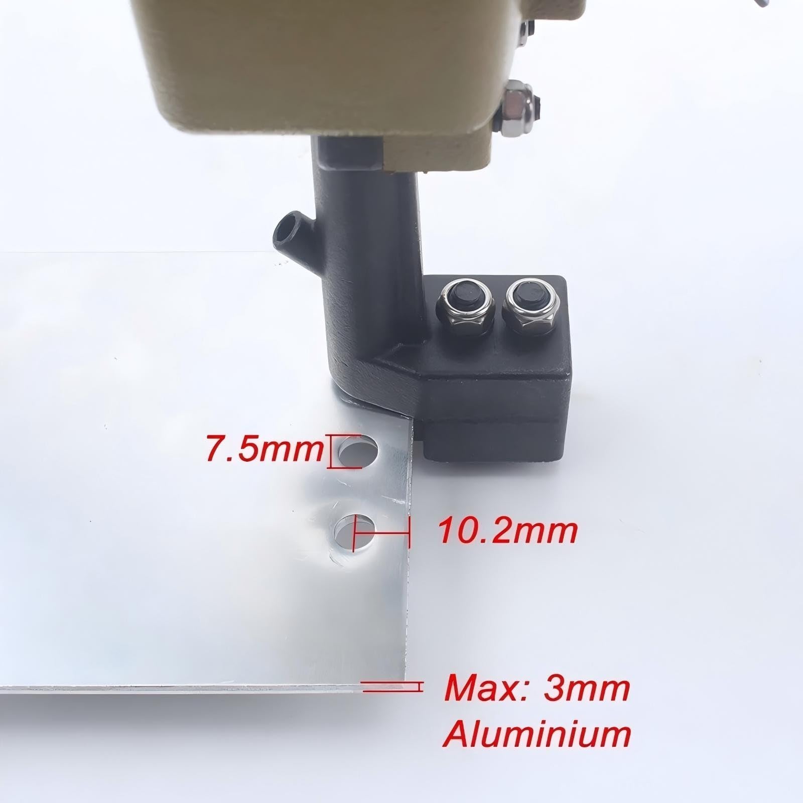 Clavadora perforadora neumática DK7530 de 7,5 mm
