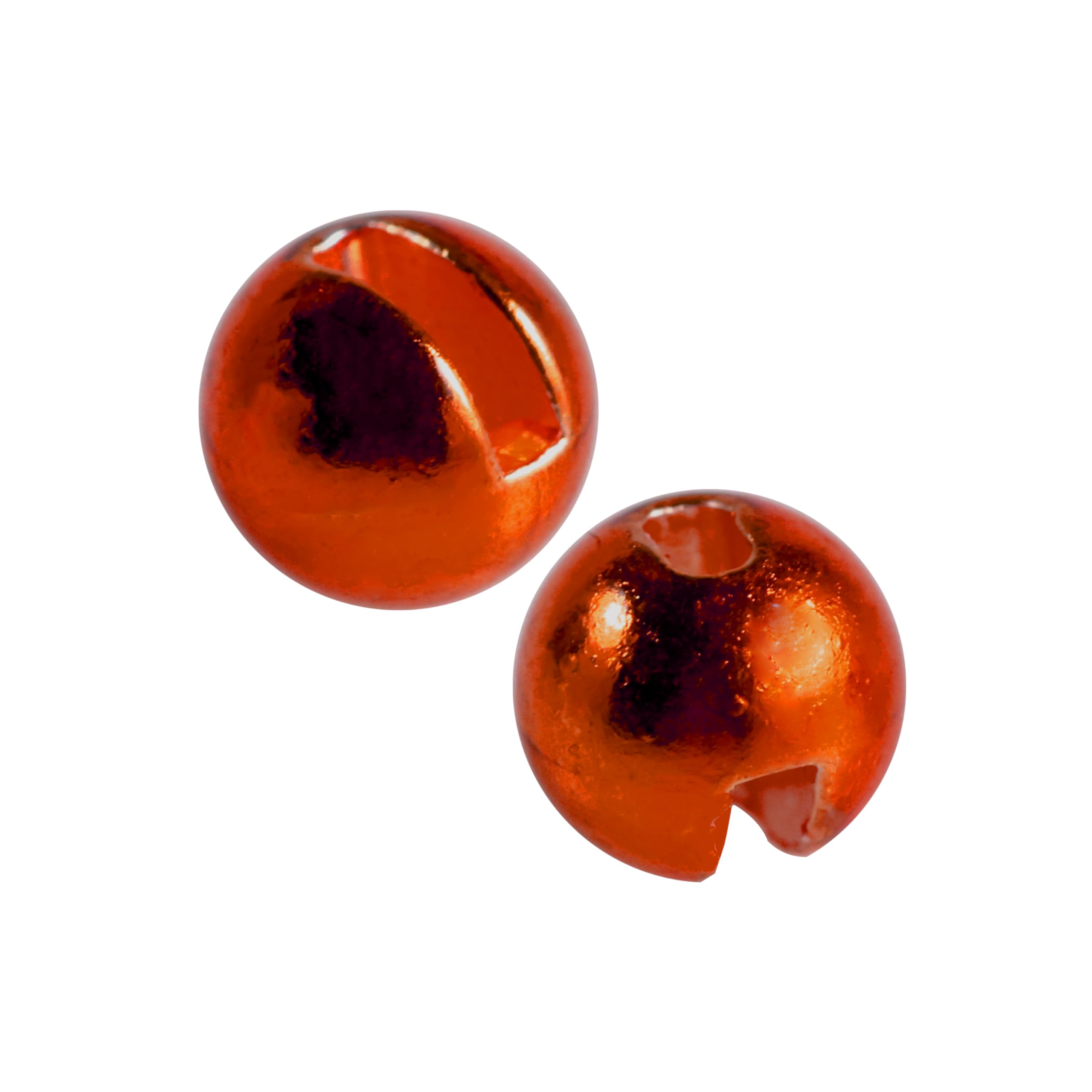 Temorah 35 Colors 2.0-6.4mm Slotted Tungsten Beads for Fly Tying (Metallic Carmine, 2.8mm(7/64'') 50PCS)