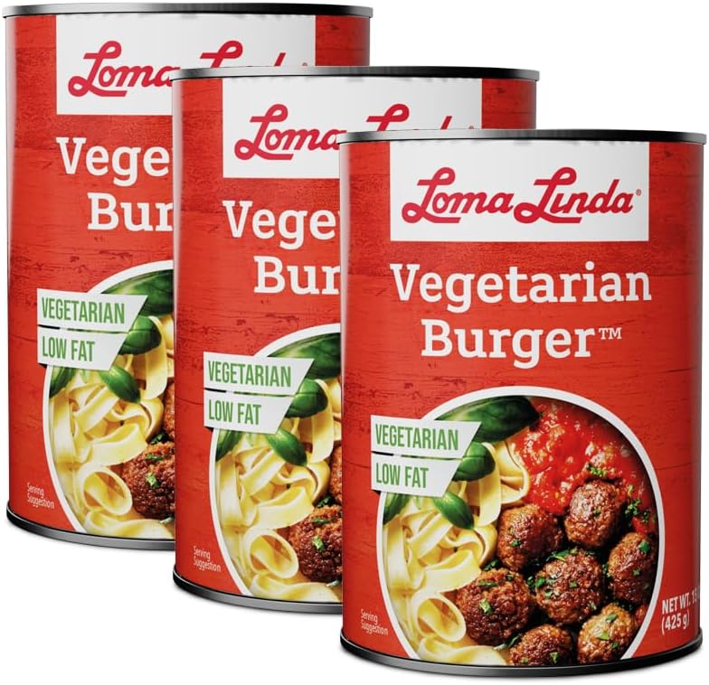 Plant-Based Meats (Vegetarian Burger (15 oz.), 3 Pack)