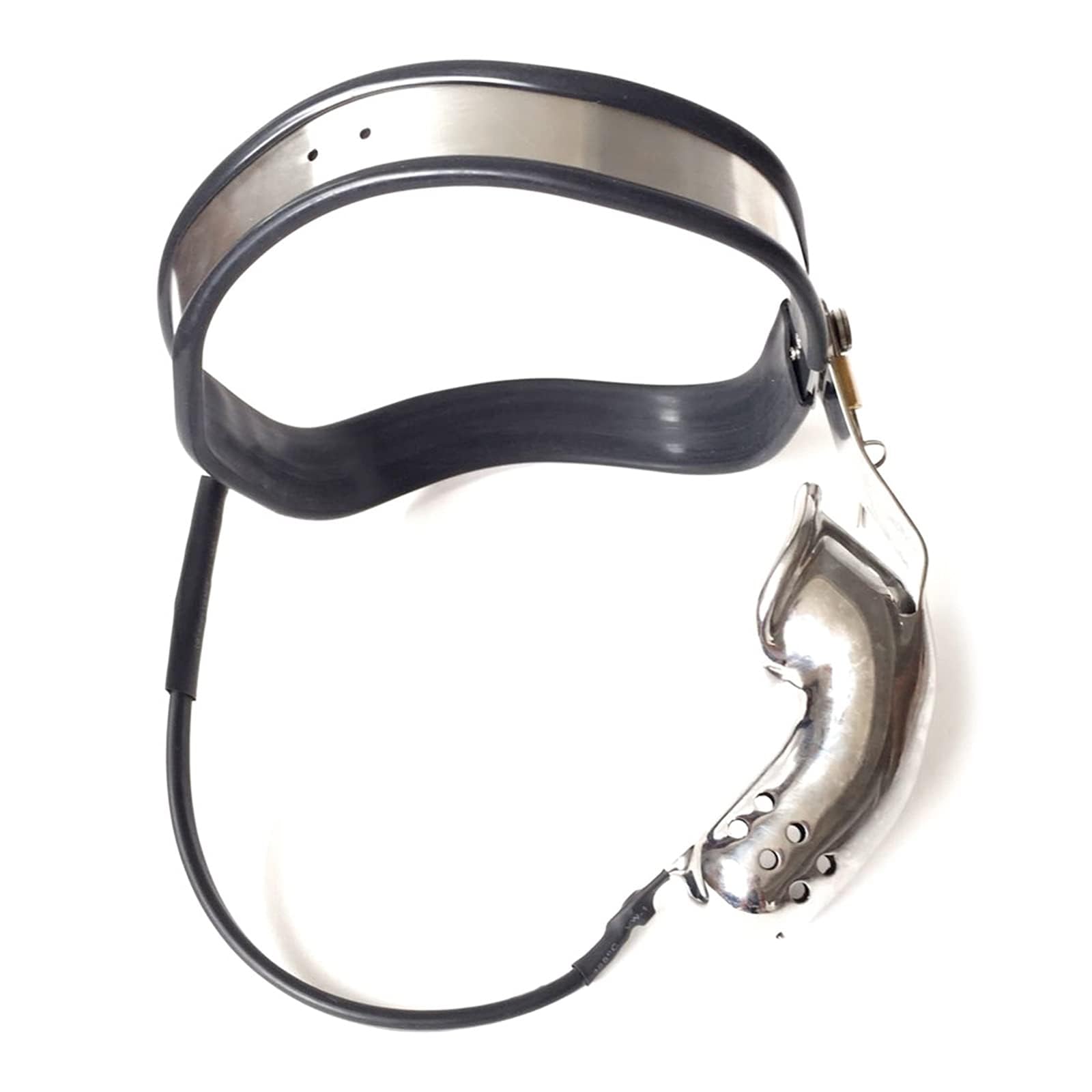 Set Di Giocattoli Sessuali Per Bondage Maschile Con Cintura Di Castità In Acciaio Inossidabile Da 60-150 Cm, Incluso Plug Anale Rimovibile, Gabbia Per Il Pene E Set Di Ritenuta