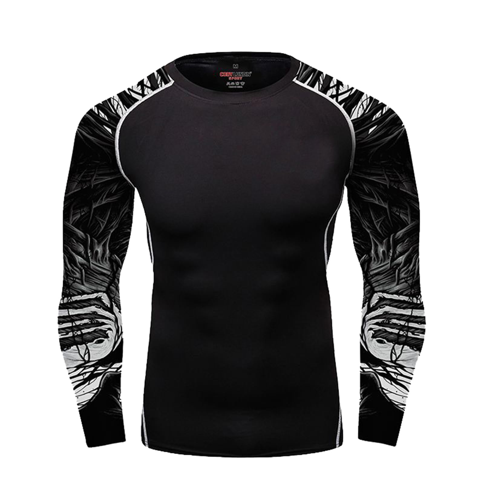 inhzoy Rashguard met lange mouwen en uv-bescherming